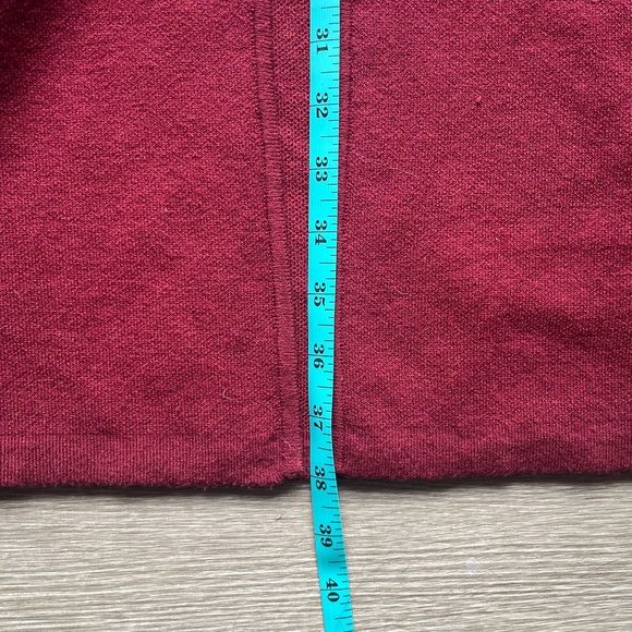 NWOT Tribal Open Front Coatigan with Patch Pockets Bordeaux Size M - Picture 7 of 9